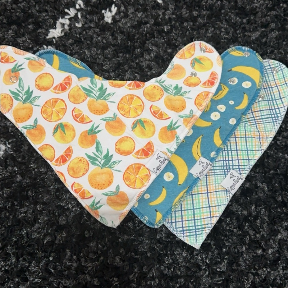 Copper Pearl Summer Zest 3 Pack Bibs